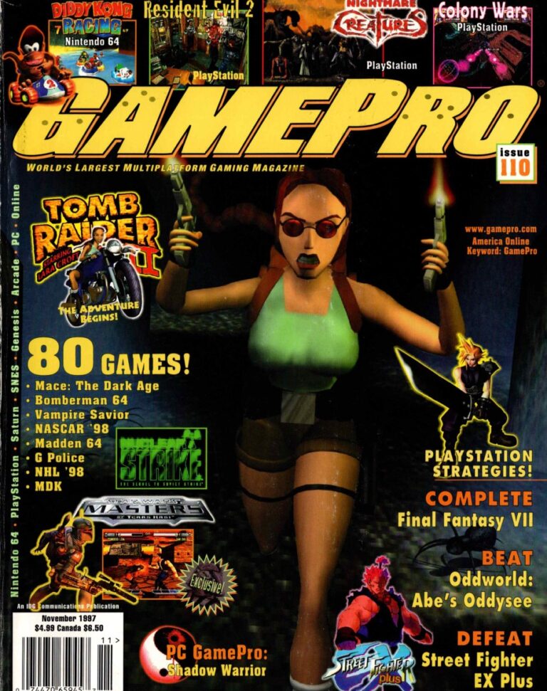 gamepro magazine 110 nov 1997