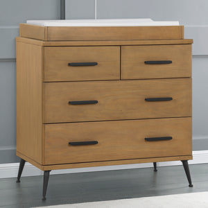 Sloane 4 Drawer Dresser with Changing Top and Interlocking Drawers 11