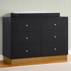 James 6 Drawer Dresser with Interlocking Drawers 4