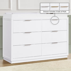 Forever 6 Drawer Dresser with Interlocking Drawers - Classic Collection 1