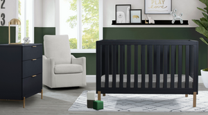 Hendrix 4-in-1 Nursery Set Midnight Grey 25