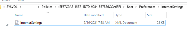 InternetSettings.xml config file in gpo