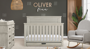 Caden 6-in-1 Rustic Mist Crib with Trundle Drawer 7