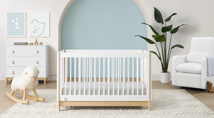 babyGap Tate 4-in-1 Bianca White Natural Nursery Set 14